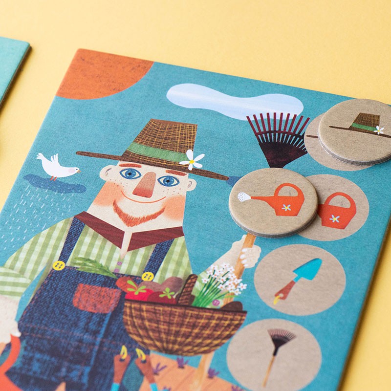 Juego de bingo ilustrado